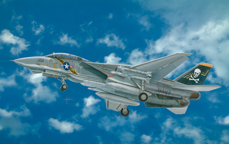 ITALERI 2667 1/48 F - 14 A TOMCAT SAVAŞ UÇAĞI MAKETİ