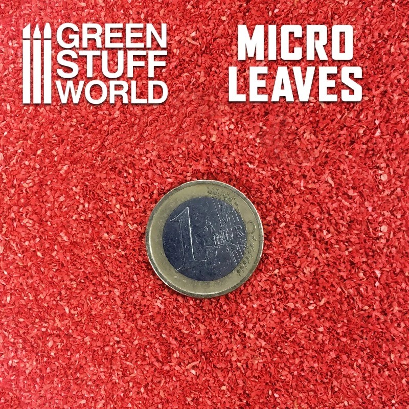 GREEN STUFF WORLD 10612 Micro Leaves - Red mix