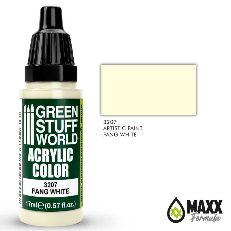 GREEN STUFF WORLD 3207 Acrylic Color FANG WHITE MAKET BOYASI