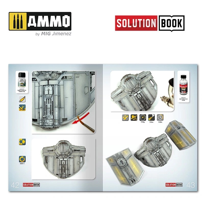 AMMO MIG 6520 YILDIZ SAVAŞLARI İMPARATORLUK AVCILARINI NASIL BOYARIZ TEKNİK İÇERİKLİ DERGİ
