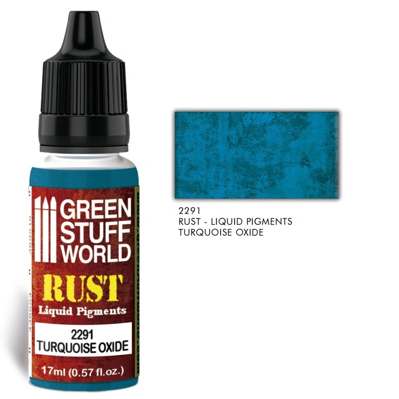 GREEN STUFF WORLD 2291 Liquid Pigments TURQUOISE OXIDE SIVI PIGMENT