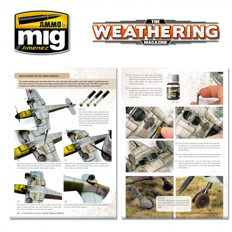  AMMO MIG 4524 THE WEATHERING MAGAZINE #25 – Wheels, Tracks & Surfaces ENGLISH