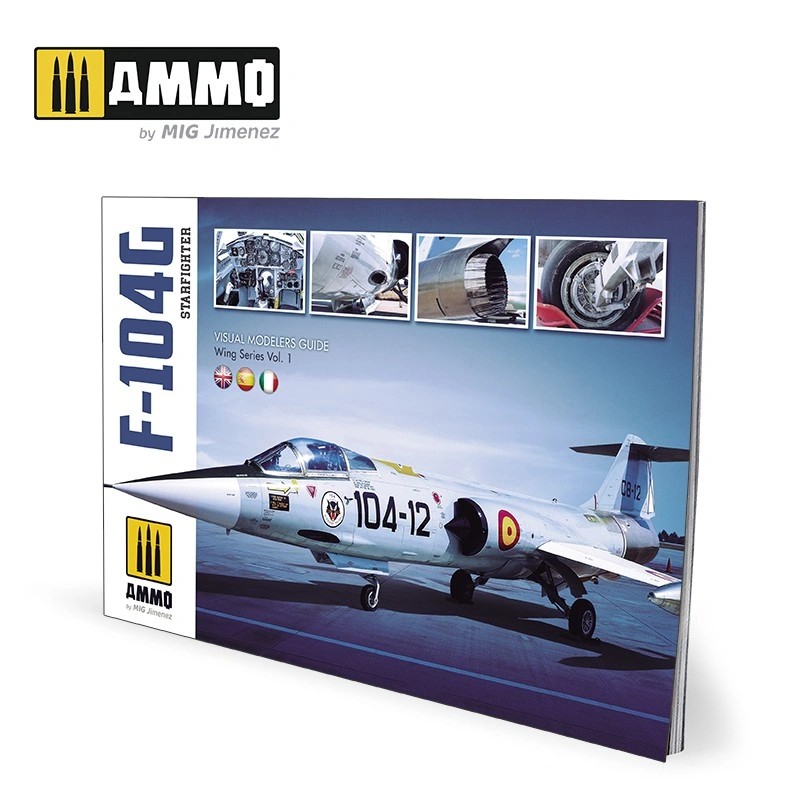 AMMO MIG 6004 F-104G STARFIGHTER REFERANS FOTOĞRAFLARI DERGİSİ