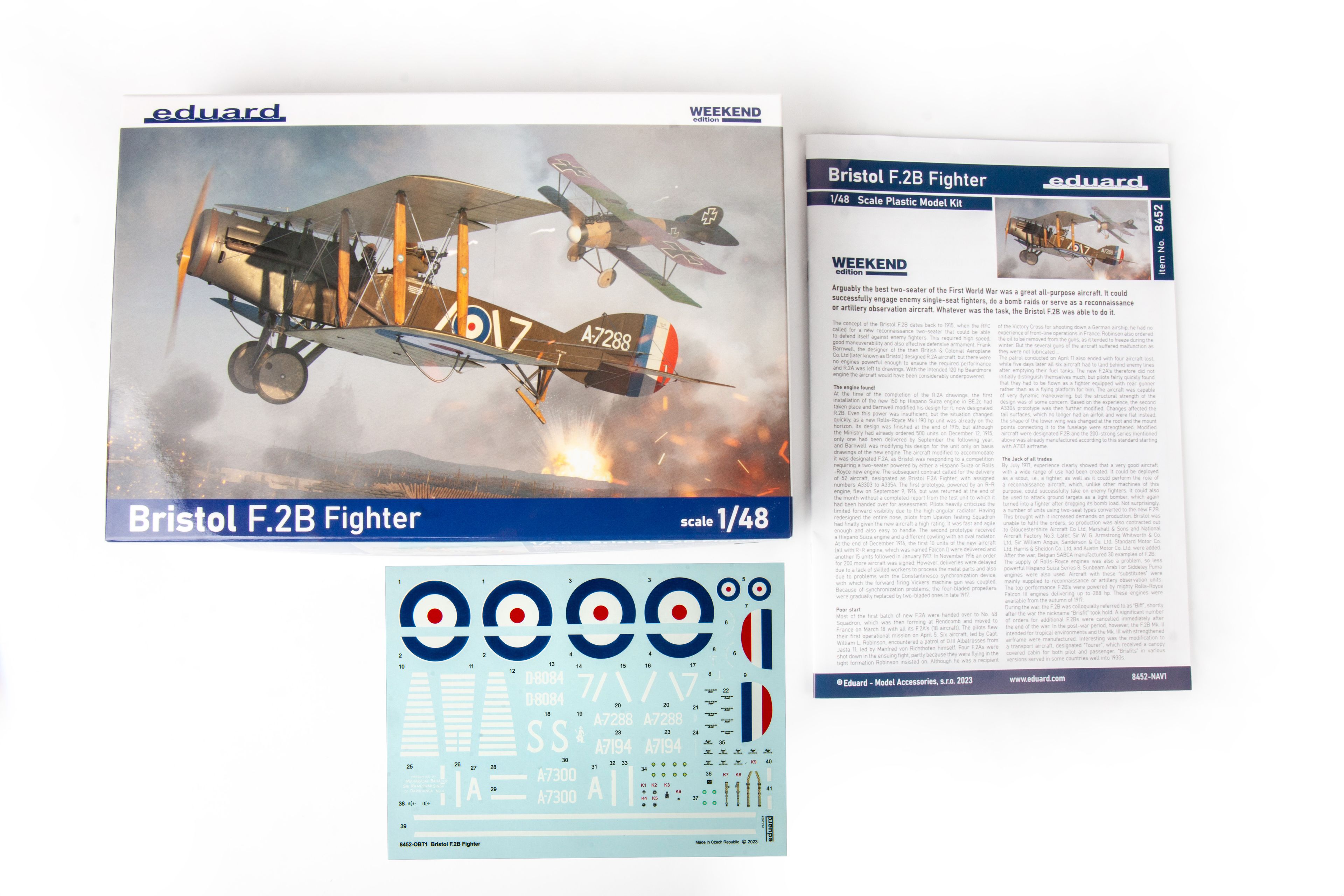 EDUARD 8452 1/48 Bristol F.2B Fighter WWI SAVAŞ UÇAĞI MAKETİ