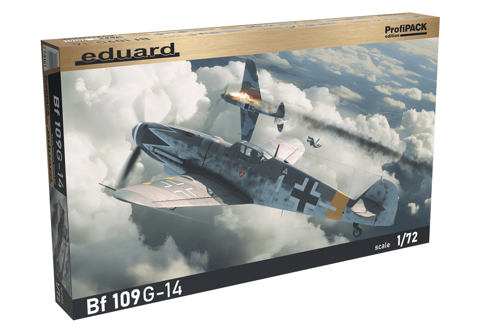 EDUARD 70161 1/72 Bf 109G-14 SAVAŞ UÇAĞI MAKETİ