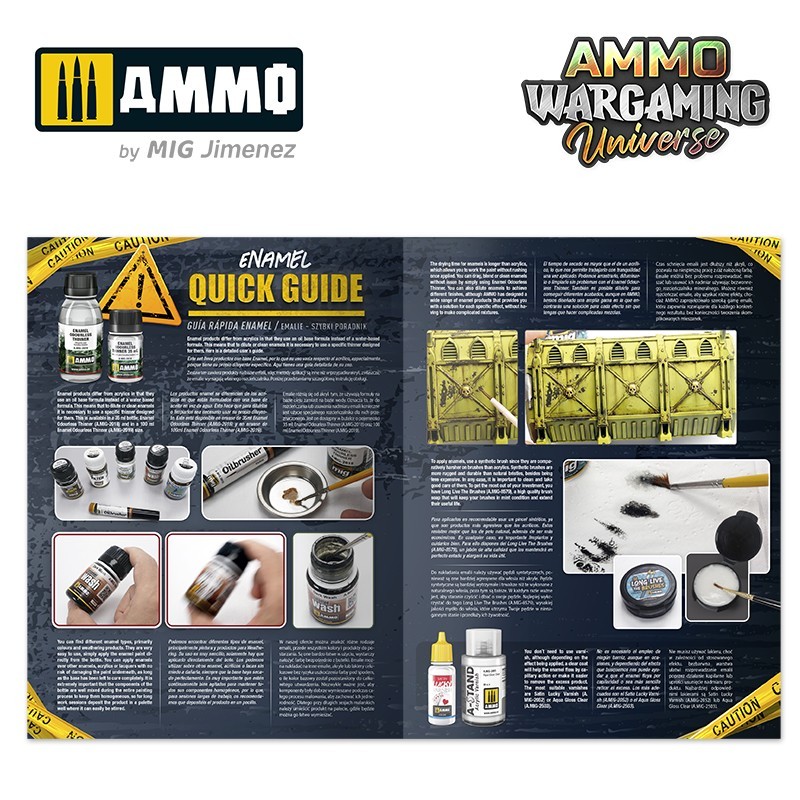 AMMO MIG 6920 WARGAMING UNIVERSE Book 01 Remote Deserts - ISSIZ ÇÖLLER ZEMİN YAPIM TEKNİKLERİ KİTABI