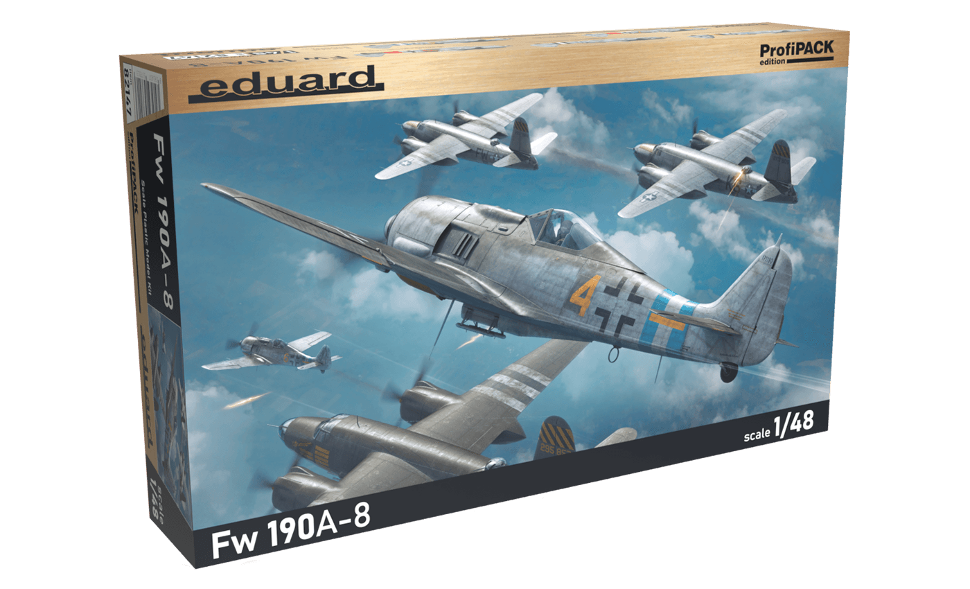 EDUARD 82147 1/48 Fw 190 A-8 ALMAN SAVAŞ UÇAĞI MAKETİ