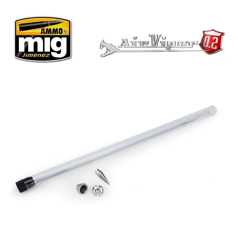 AMMO MIG 8667 0.2 needle/nozzle Refurbish Kit - 0.2 iğne/meme Yenileme Seti