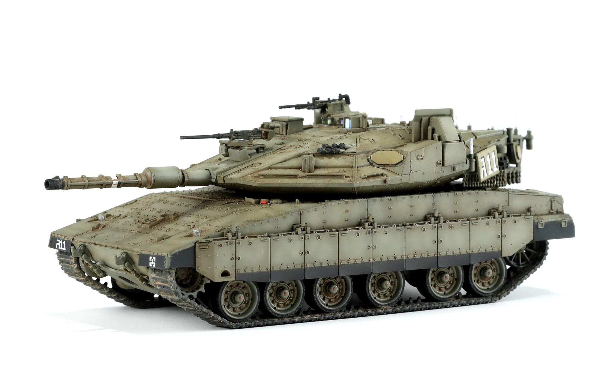 MENG 72-006 1/72 ISRAELI MAIN BATTLE TANK MERKAVA Mk.4M w/TROPHY ACTIVE PROTECTION SYSTEM TANK MAKETİ
