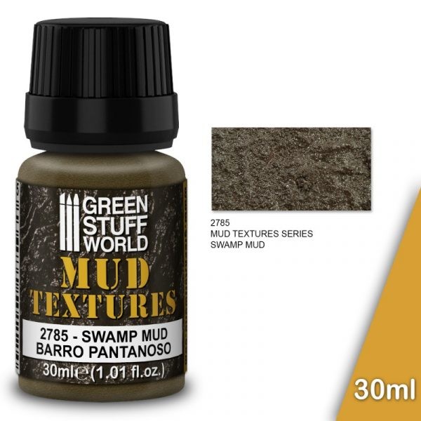 GREEN STUFF WORLD 2785 MUD TEXTURES SWAMP MUD 30ML – BATAKLIK ÇAMUR DOKUSU