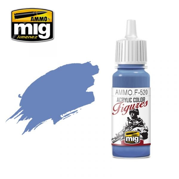 Ammo Mig Figür Boyası - F520 DEEP COBALT BLUE