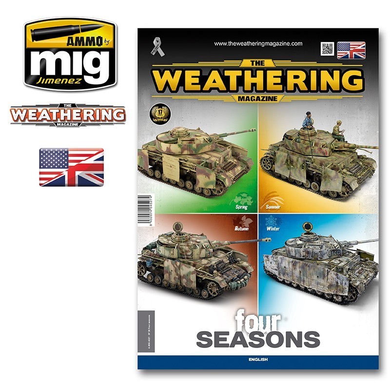 AMMO MIG 4527 THE WEATHERING MAGAZINE #28 – Four Seasons ENGLISH