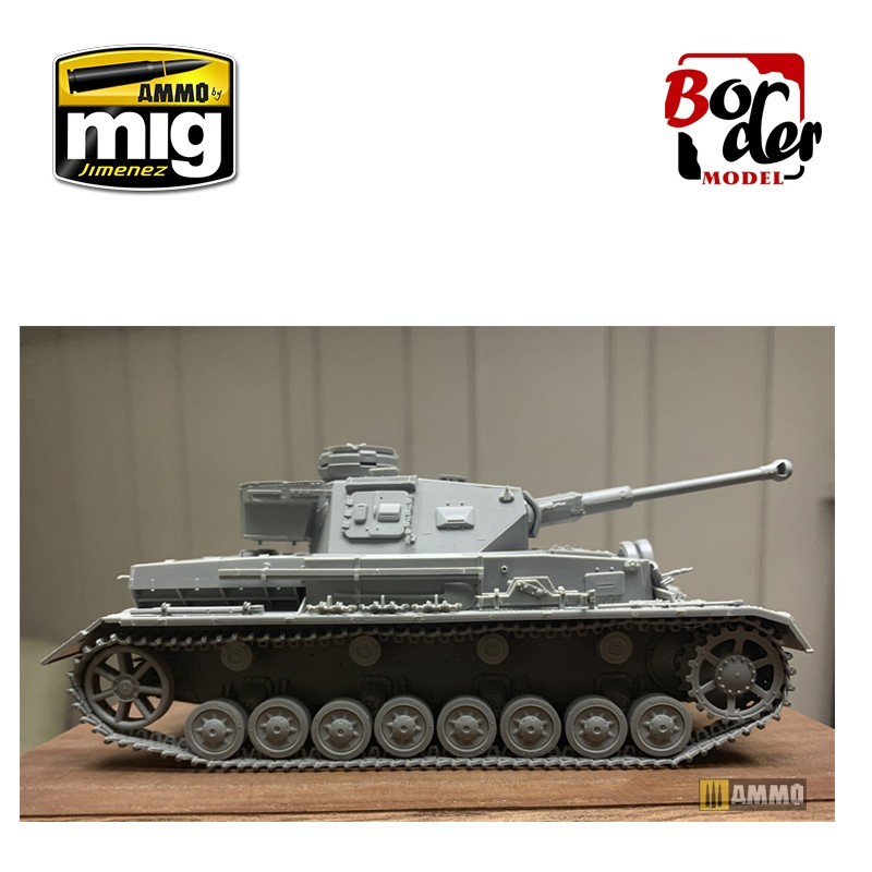 BORDER MODEL 004 1/35 Pz.Kpfw.IV Ausf.F2 G early 2in1 Tank Maketi