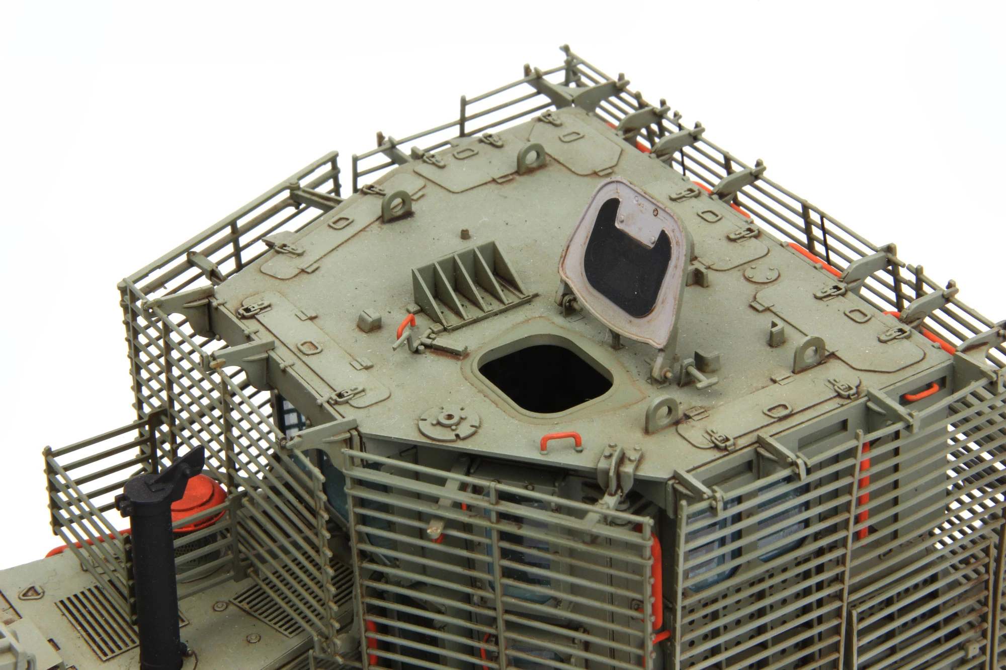 MENG SS-010 1/35 D9R ARMORED BULLDOZER w/SLAT ARMOR ASKERİ ARAÇ MAKETİ