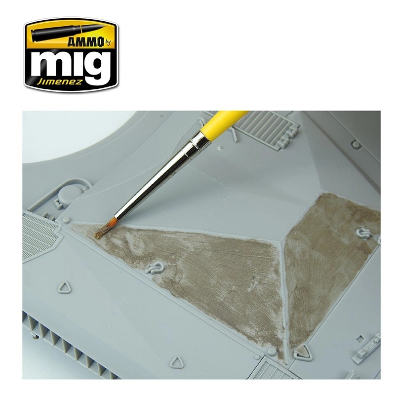 AMMO Mig 2035 ANTI-SLIP PASTE - BROWN COLOR FOR 1/35