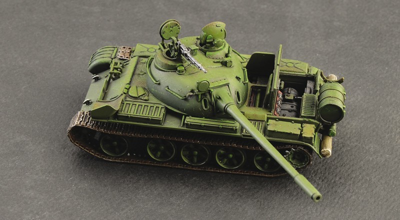 ITALERI 7081 1/72 T-55 A RUS TANK MAKETİ