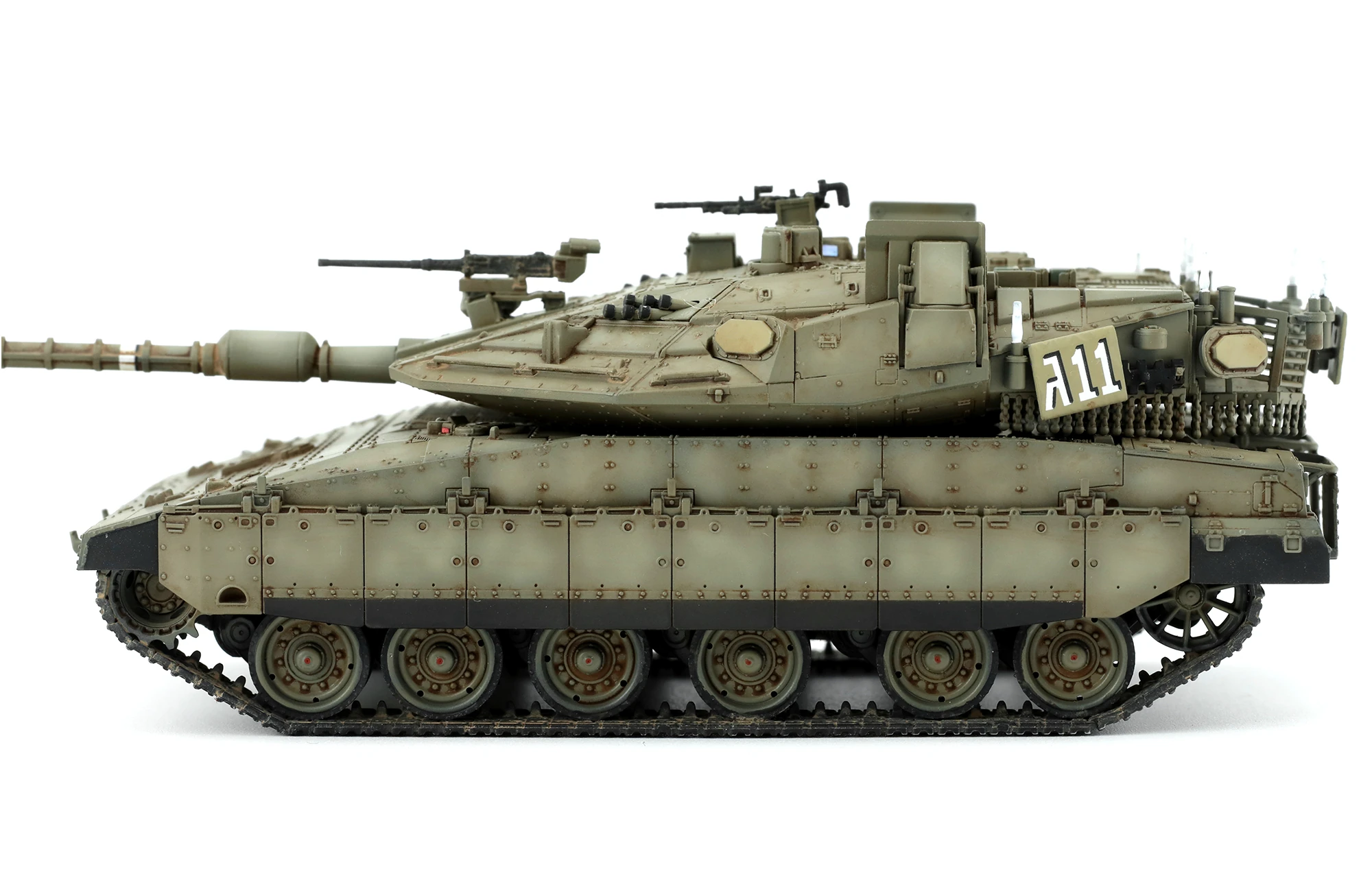 MENG 72-006 1/72 ISRAELI MAIN BATTLE TANK MERKAVA Mk.4M w/TROPHY ACTIVE PROTECTION SYSTEM TANK MAKETİ