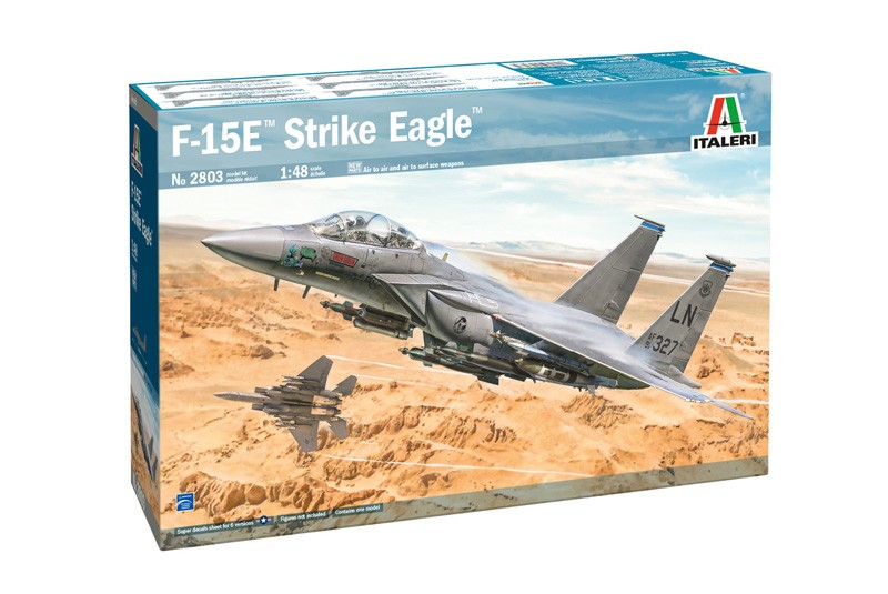ITALERI 2803 1/48 F-15E Strike Eagle SAVAŞ UÇAĞI MAKETİ