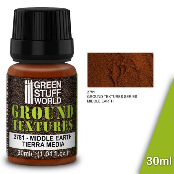 GREEN STUFF WORLD 2781 EARTH TEXTURES MIDDLE EARTH 30ML – TOPRAK YÜZEY DOKUSU