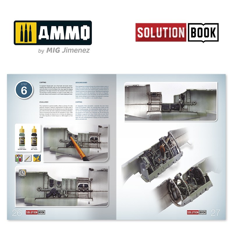 AMMO MIG 6522 WWII RAF EARLY AIRCRAFT SOLUTION BOOK