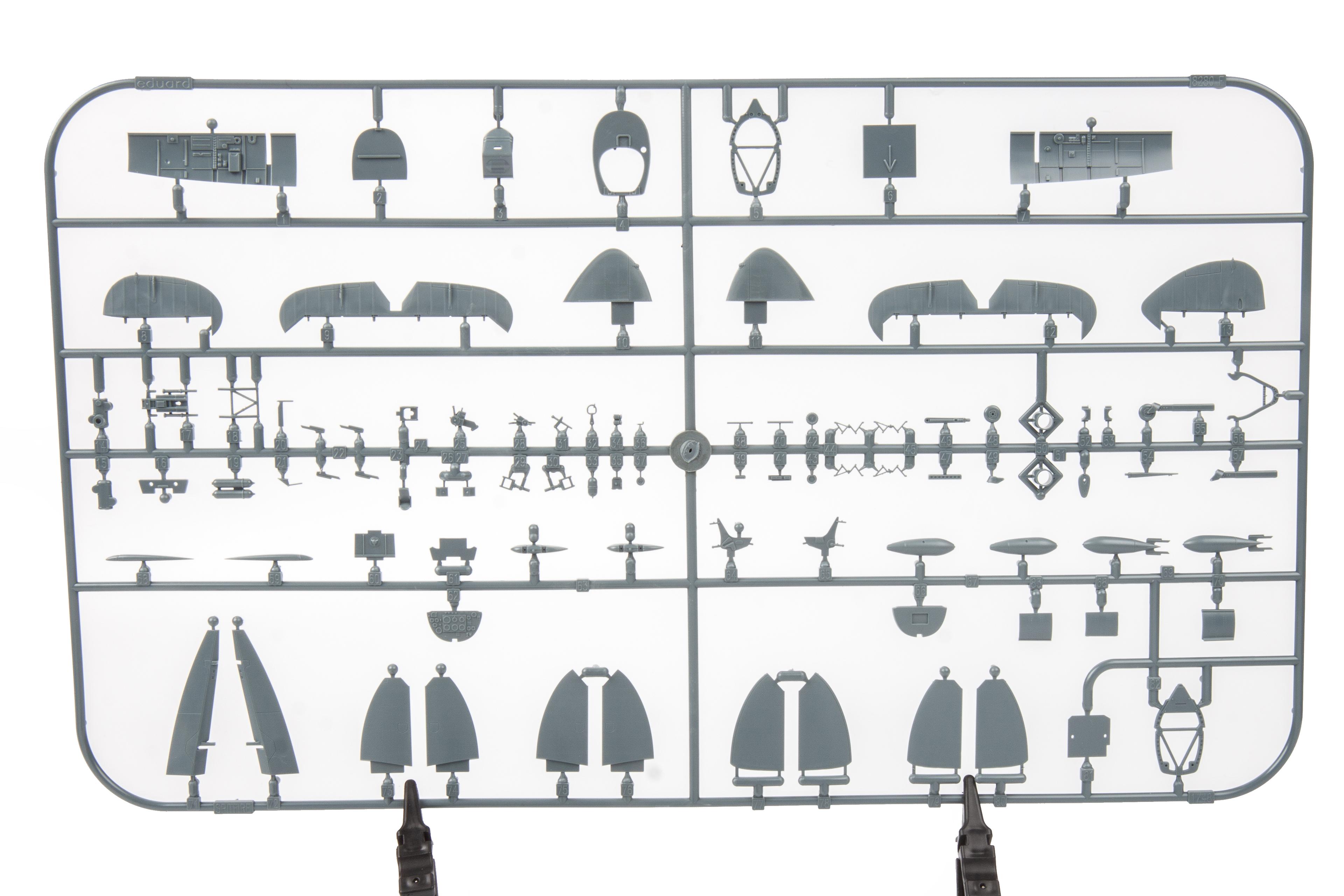 EDUARD 84199 1/48 Spitfire Mk. IXc Late SAVAŞ UÇAĞI MAKETİ