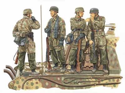 DRAGON 6143 1/35 3rd FALLSCHIRMJÄGER DIVISION (ARDENNES 1944) İKİNCİ DÜNYA SAVAŞI ALMAN ASKERLERİ FİGÜR MAKETİ