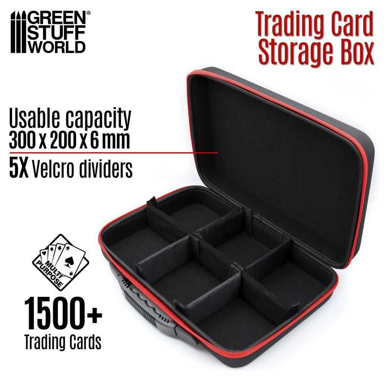 GREEN STUFF WORLD 12284 Trading Card Storage Box OYUN KARTLARI TAŞIMA ÇANTASI 