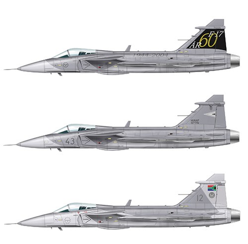 ITALERI 1306 1/72 JAS 39 Gripen SAVAŞ UÇAĞI MAKETİ