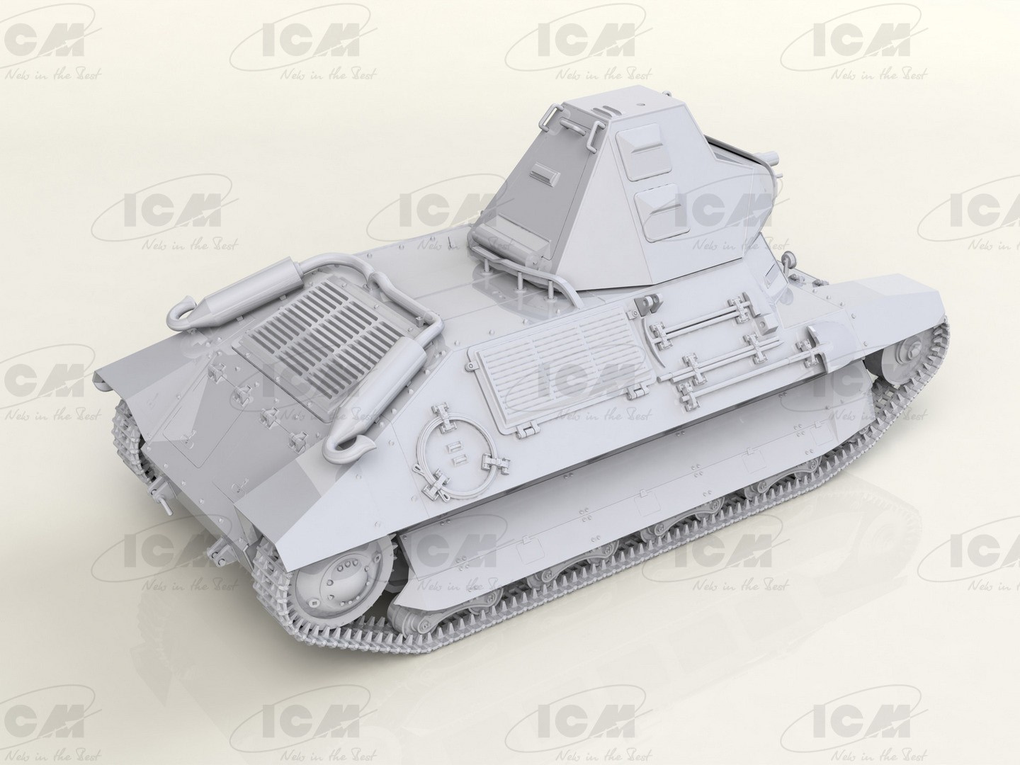 ICM 35336 1/35 FCM 36 FRANSIZ TANK MAKETİ