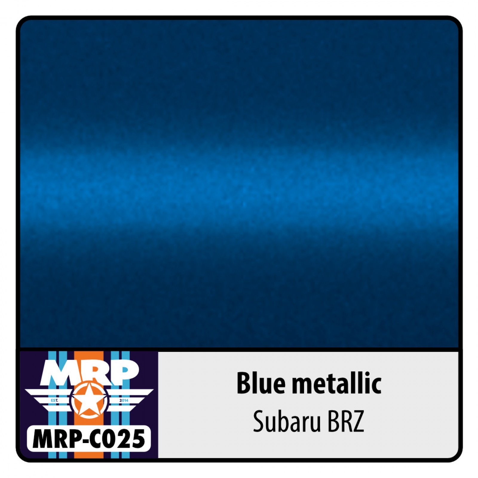 MR PAINT C025 Blue Metallic for Subaru BRZ 30ml LAKER MAKET BOYASI