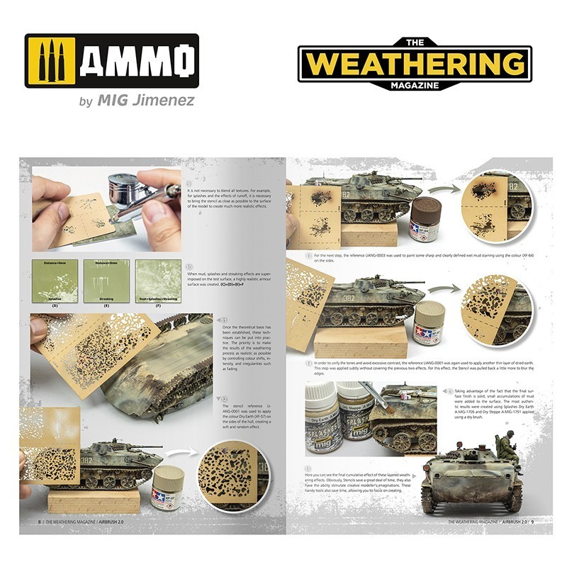 AMMO MIG 4536 THE WEATHERING MAGAZINE #37 – Airbrush 2.0 ENGLISH