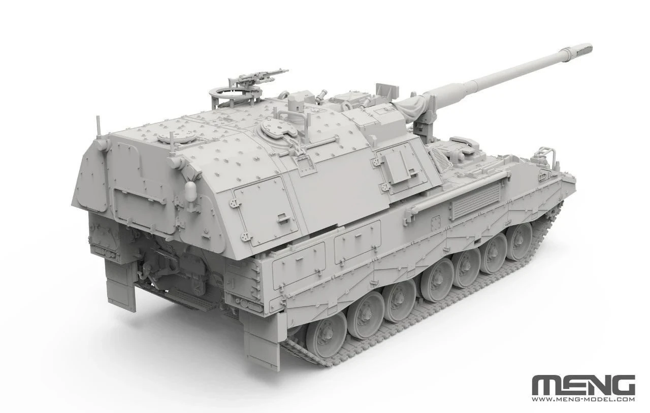 MENG 72-008 1/72 German Panzerhaubitze 2000 Self-propelled Howitzer KUNDAĞI MOTORLU TOP MAKETİ