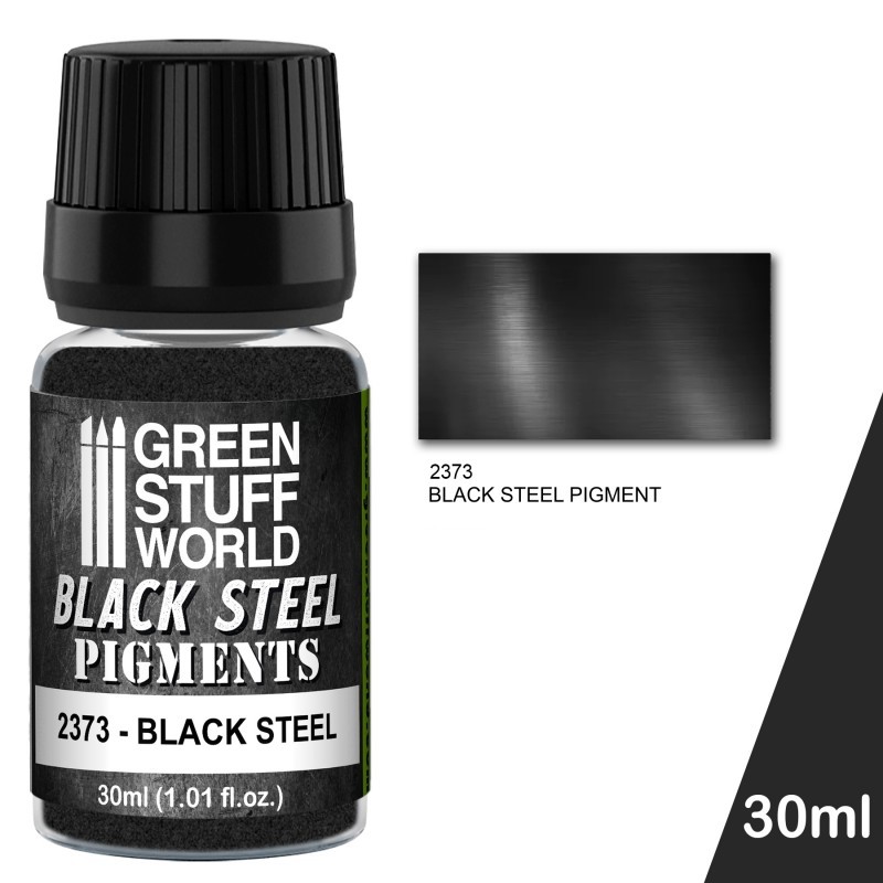 GREEN STUFF WORLD 2373 BLACK STEEL Pigment