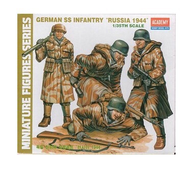 ACADEMU 1378 1/35 GERMAN SS INFANTRY "RUSSIA 1944" FİGÜR MAKETİ