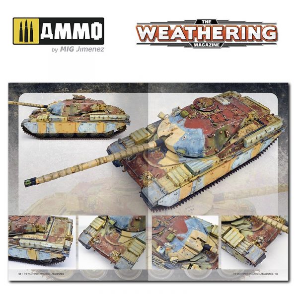AMMO MIG 4529 THE WEATHERING MAGAZINE #30 – TERK EDİLMİŞ ARAÇLARI BOYAMA TEKNİKLERİ DERGİSİ