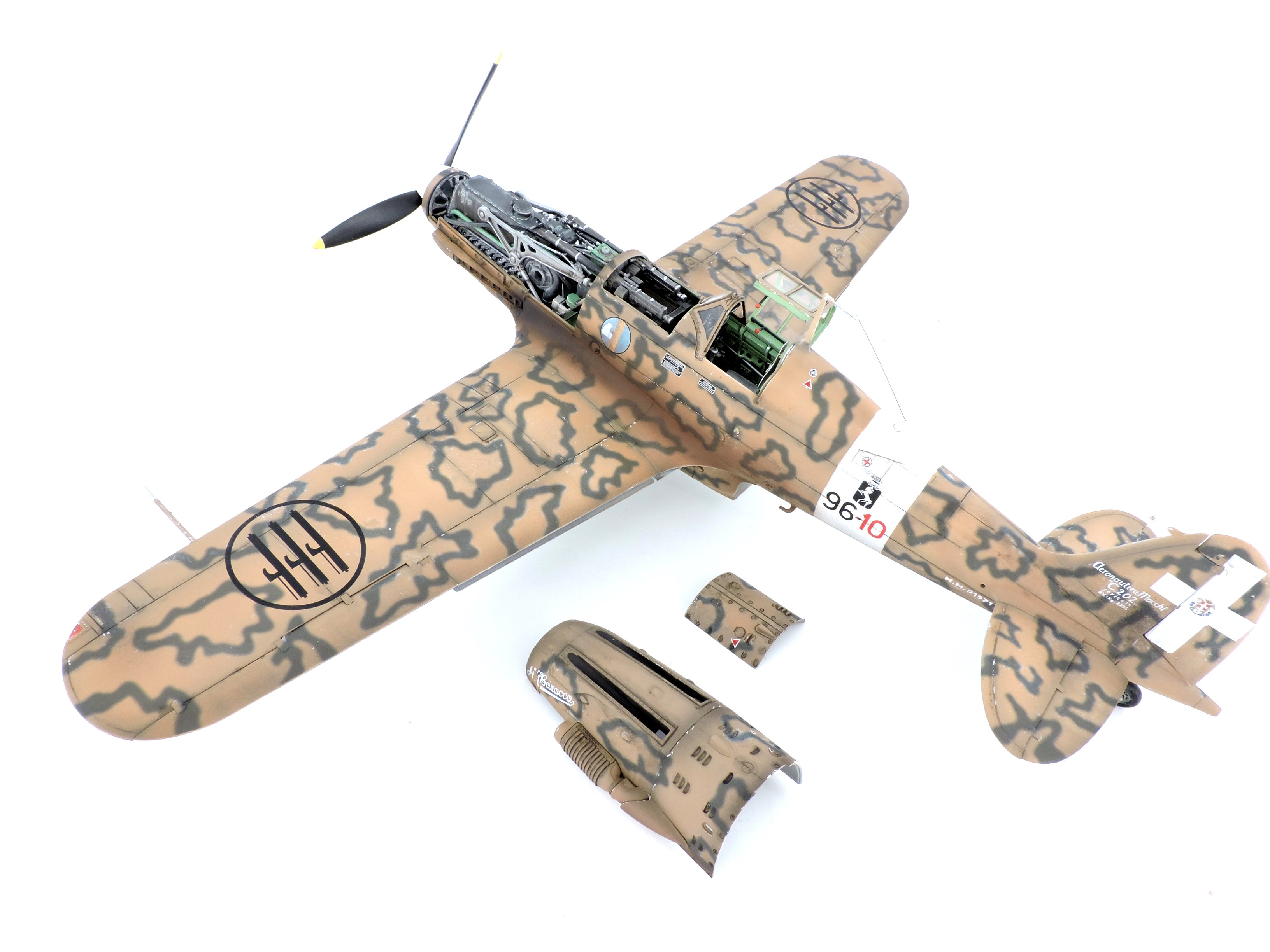 ITALERI 2518 1/32 Macchi MC.202 Folgore AVCI UÇAĞI MAKETİ