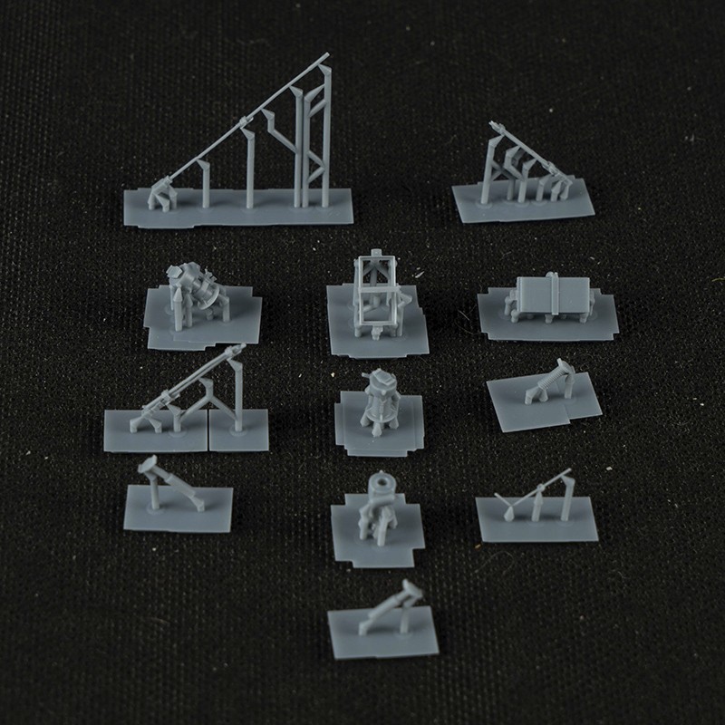 Ginger Cat 35312 1/35 German WW2 4 Ton Jack (12pcs) Reçine Detay Seti