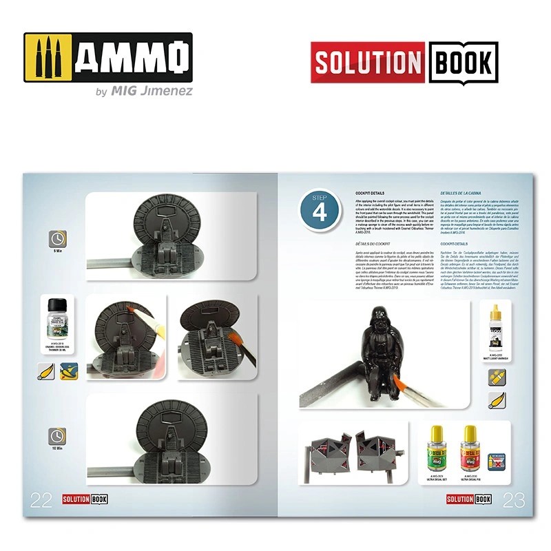AMMO MIG 6520 YILDIZ SAVAŞLARI İMPARATORLUK AVCILARINI NASIL BOYARIZ TEKNİK İÇERİKLİ DERGİ