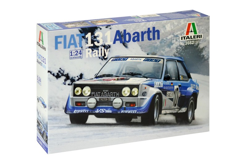 ITALERI 3662 1/24 FIAT 131 Abarth Rally YARIŞ ARABASI MAKETİ