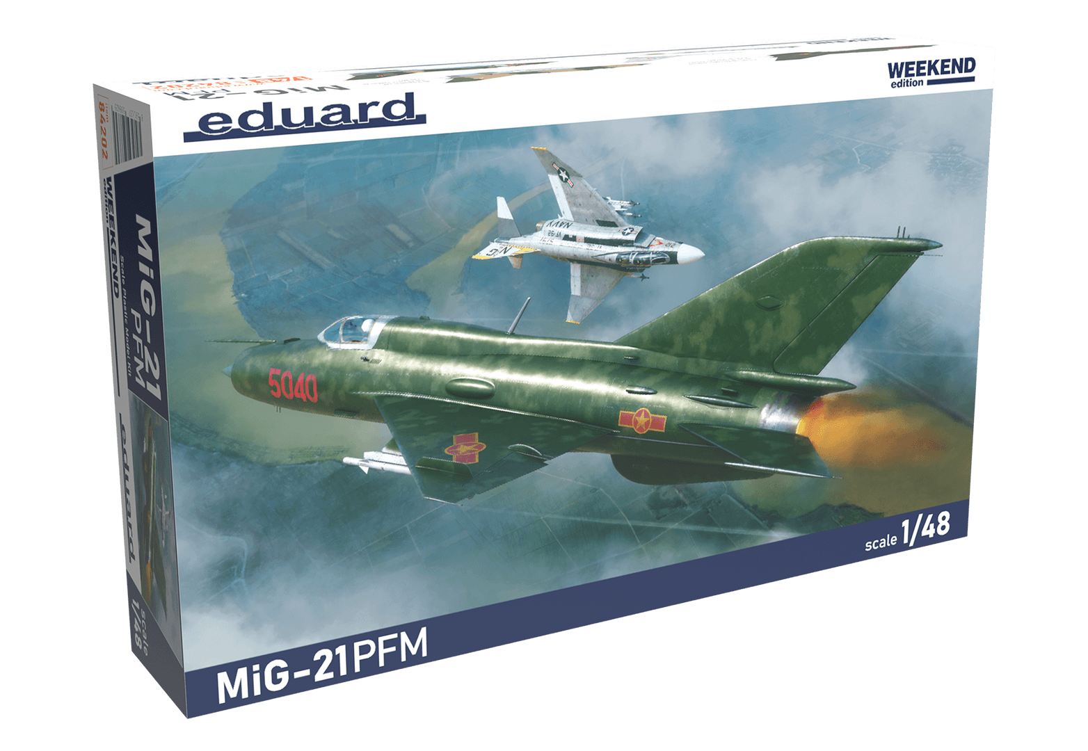 EDUARD 84202 1/48 MiG-21 PFM SAVAŞ UÇAĞI MAKETİ