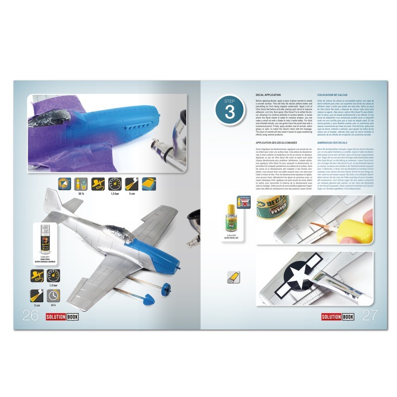 AMMO MIG 6532 How to Paint Metal Finished Aircraft - METAL YÜZEYLİ UÇAK BOYAMA TEKNİKLERİ KİTABI