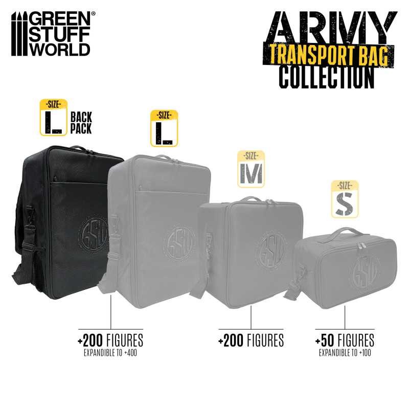 GREEN STUFF WORLD 13230 Army Transport Backpack - MİNYATÜR ORDU TAŞIMA SIRT ÇANTASI