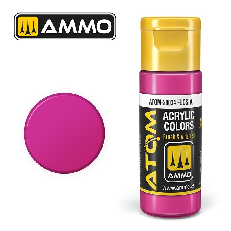 AMMO MIG ATOM 20034 Fucsia AKRİLİK MAKET BOYASI