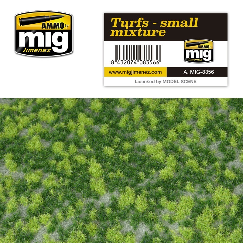 AMMO MIG 8356 Turfs - Small Mixture - Karışık Düzen Çimler