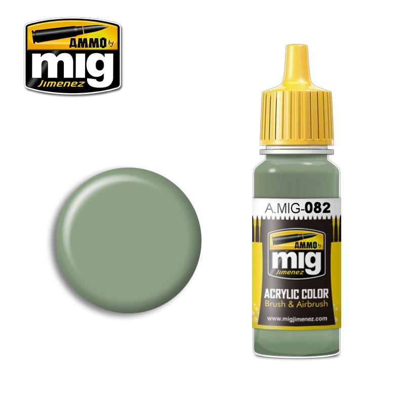 AMMO MIG 0082 APC INTERIOR LIGHT GREEN MAKET BOYASI