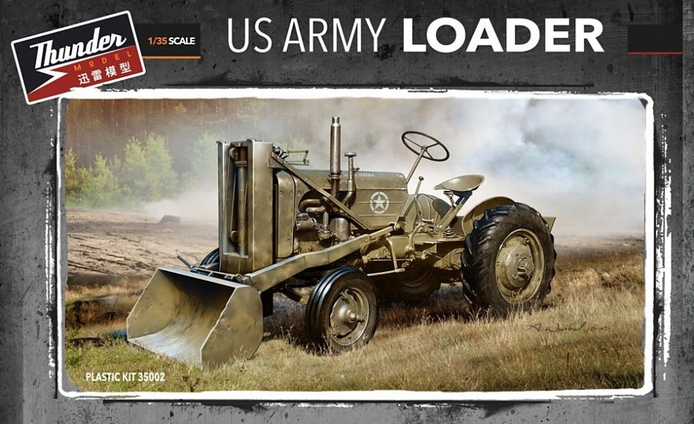 Thunder Model 35002 1/35 Maket US Army Loader KEPÇE MAKETİ