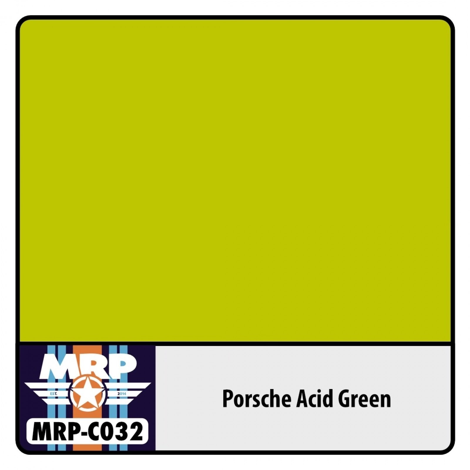 MR PAINT C032 Porsche Acid Green LAKER MAKET BOYASI