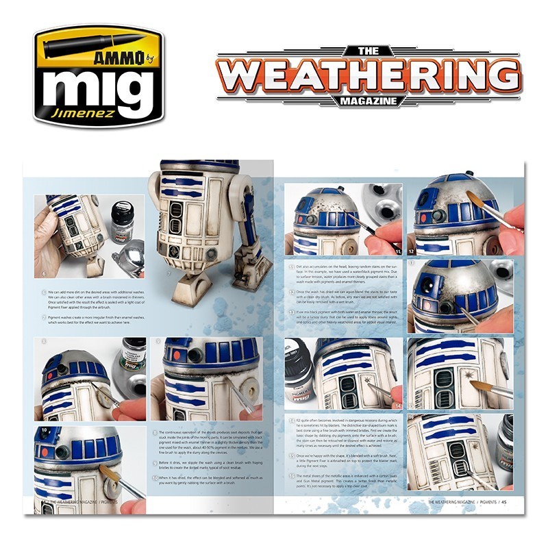 AMMO MIG 4518 THE WEATHERING MAGAZINE #19 – Pigments ENGLISH