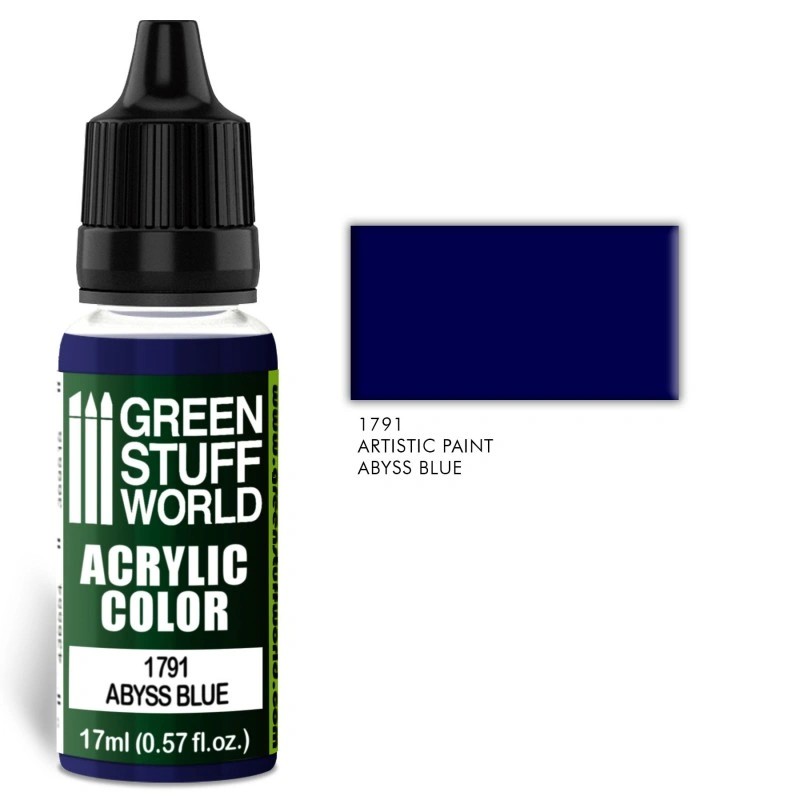 GREEN STUFF WORLD 1791 Acrylic Color ABYSS BLUE MAKET BOYASI