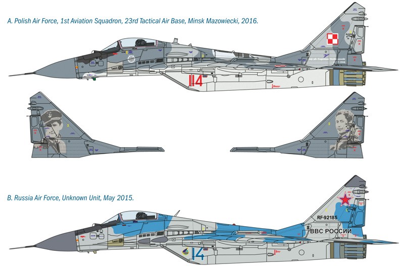 ITALERI 1377 1/72 MIG - 29A FULCRUM SAVAŞ UÇAĞI MAKETİ